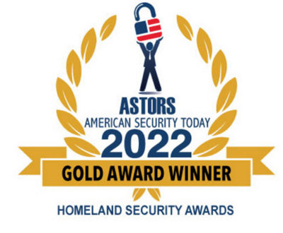 2022 'ASTORS' Homeland Security Gold Award